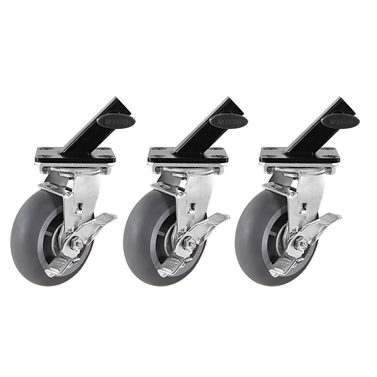 Wheels for Steadicam Stand (Set of 3 Wheels & Slip on Adapters) - Grip Support Store